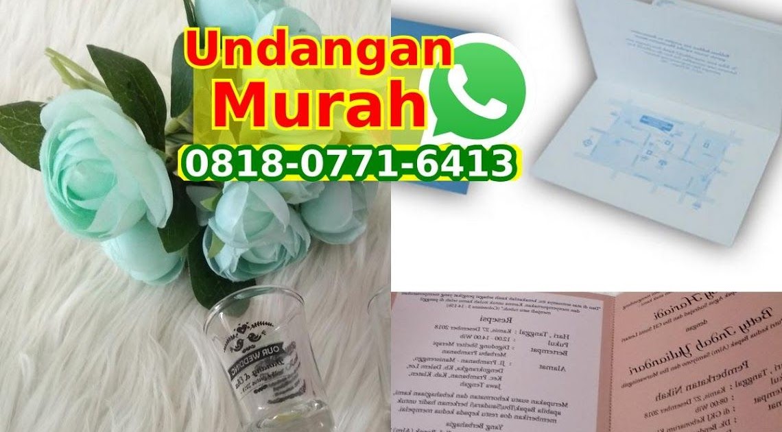  Desain  Undangan  Pernikahan  Simple Dan Elegan Warna  Hitam  