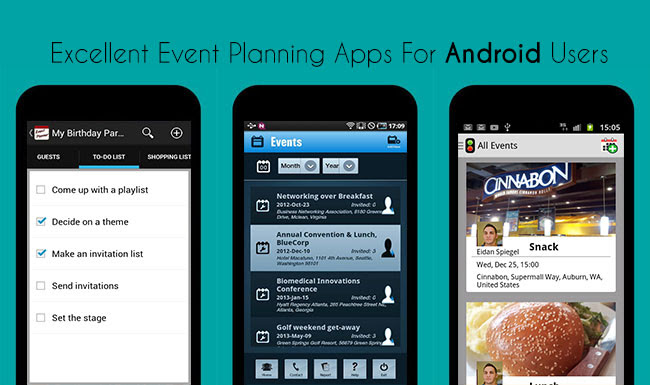 4 Excellent Event Planning Apps For Android | GUI Tricks ...