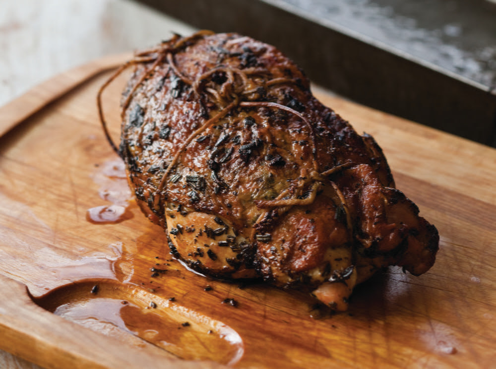 When carving the breast meat, slice close to the rib cage with the flat of your knife right up against the rib bones. Slow Roasted Herbed Turkey Breast Cookstr Com