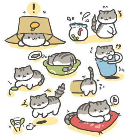 ディズニー画像のすべて 最新のhdイラスト かわいい ねこ あつめ