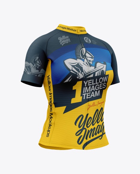 Download Women`s Cycling Jersey Jersey Mockup PSD File 108.92 MB ...