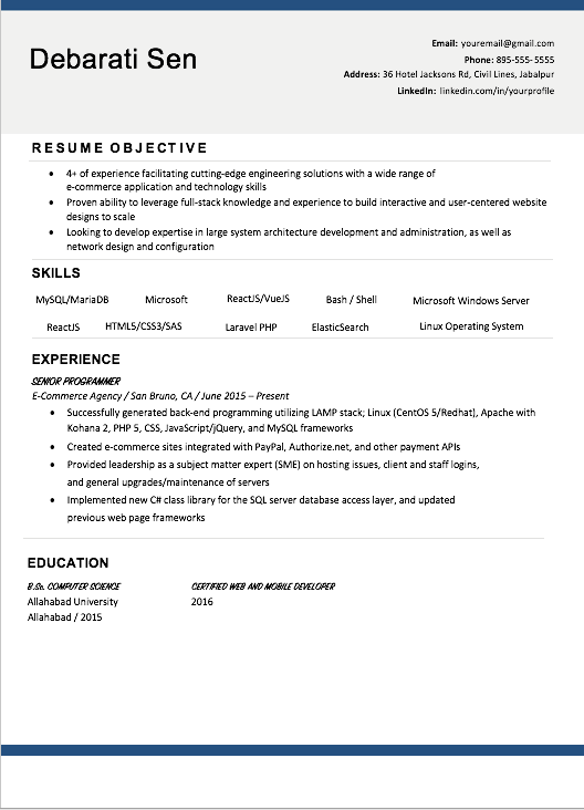 See the best electrical engineer resume samples and use them now! Choose The Best Resume Template For You Monsterindia Com