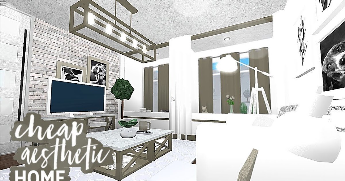 Living Room Ideas Bloxburg Aesthetic - roblox bloxburg aesthetic bedroom ideas