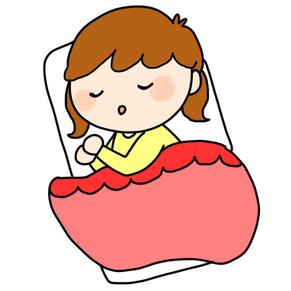 かわいい動物画像 75 お昼寝 イラスト 無料