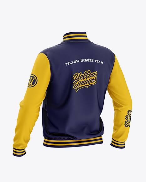 Download 331+ Heather Varsity Jacket Mockup Front View Baseball ...