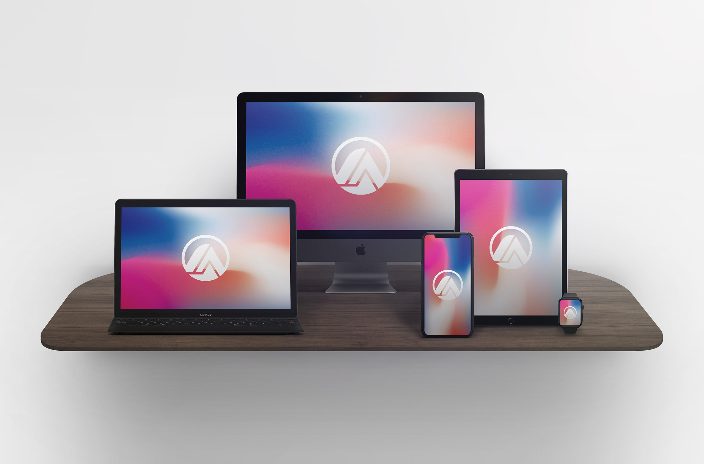 Download Web Design Showcase With Imac, Macbook And Iphone Mockup / Ipad And Imac Mockups | Imac mockup ...