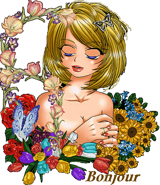 #ecchi@ecchi_bar #этти #art #anime #girl #breasts #gif. Gifs Animes Bonjour