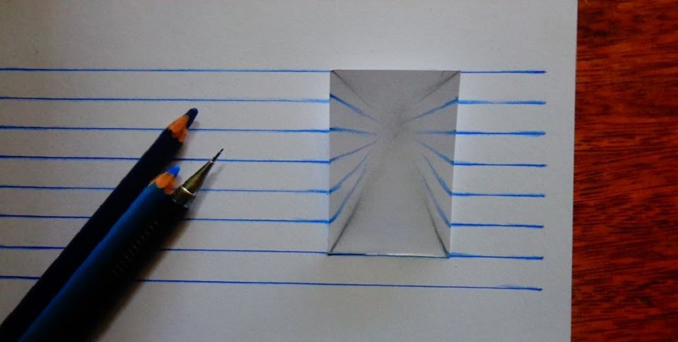3d Drawing Step By Step Pencil