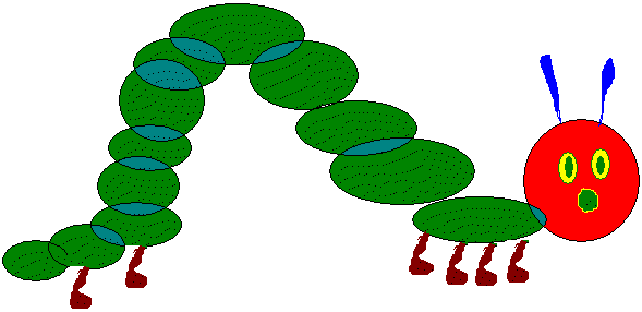 Snip out two triangles from one end to give him a mouth. The Very Hungry Caterpillar Unit K 3 Lessons Links Printables Ideas