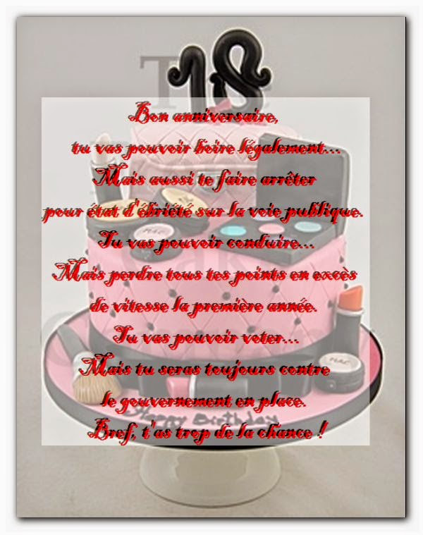 Texte D Anniversaire 18 Ans Pour Ma Fille