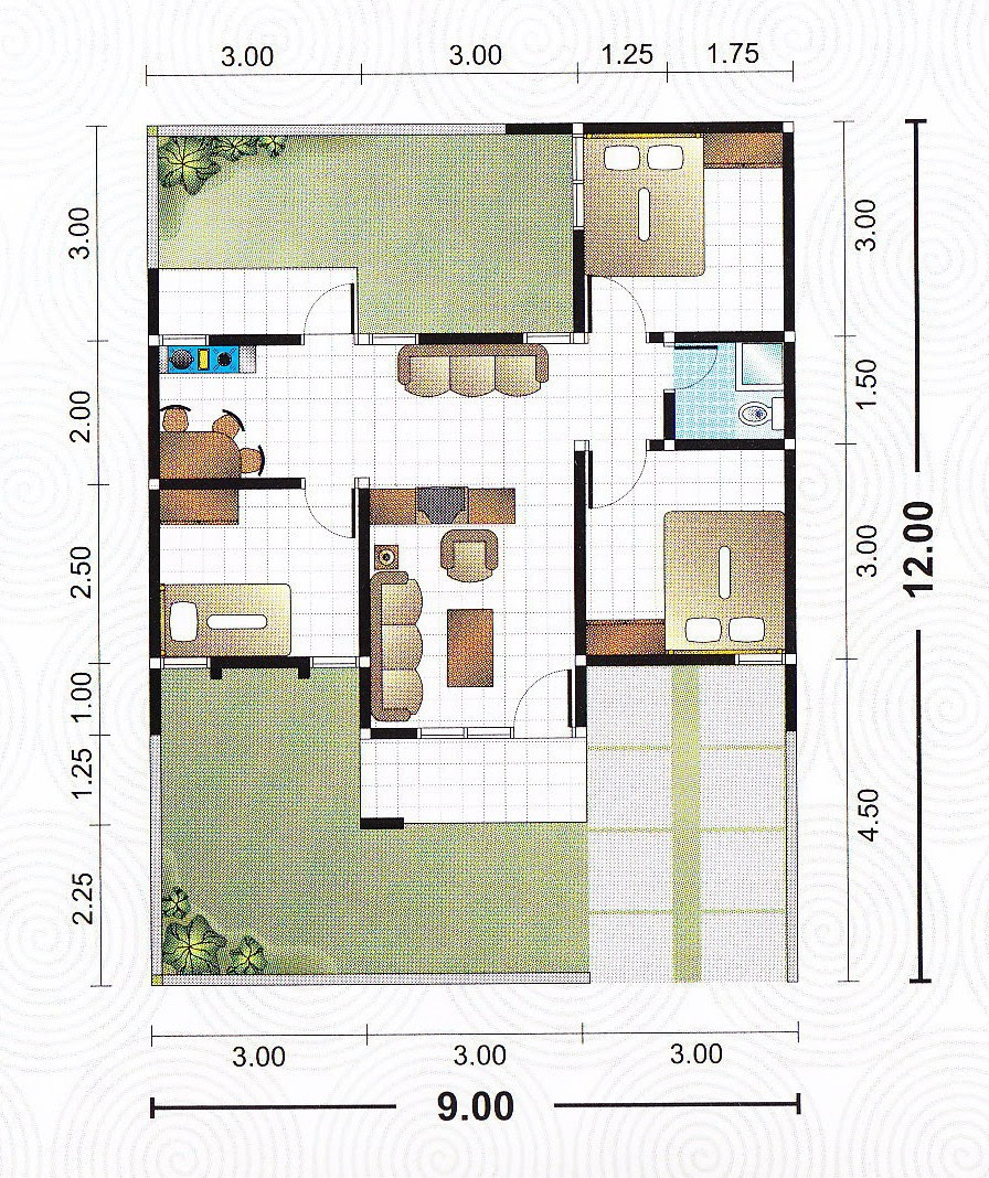 Desain Rumah Minimalis Ukuran 9x11