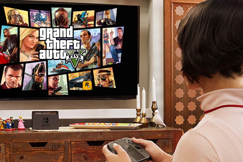 Juegos Para Nintendo Switch Gta 5 / Playstation 4 Slim 1 ...