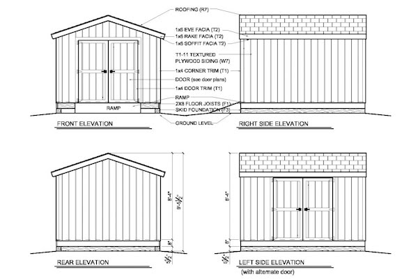 crav: cottage style storage shed plans