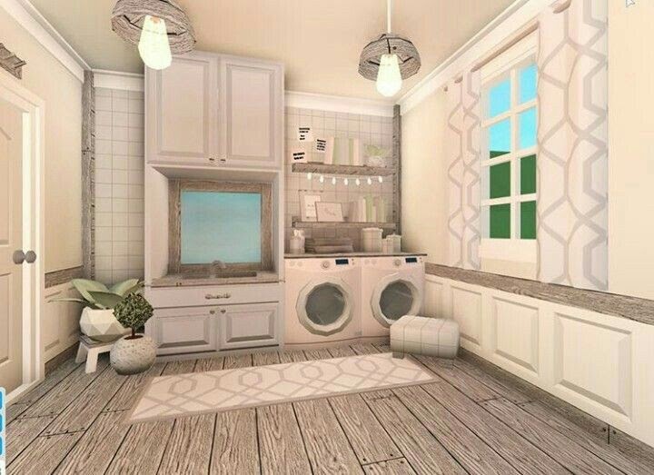 Cute Bloxburg Laundry Room Ideas - anonimamentemivida