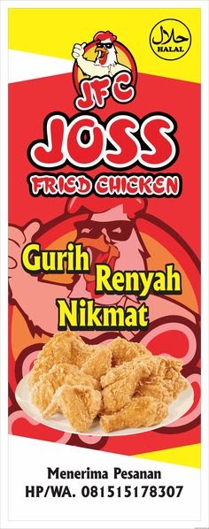  Desain  Spanduk Contoh Banner Fried  Chicken  desain  