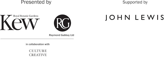 Presented by Royal Botanic Gardens, Kew and Raymond Gubbay Ltd in collaboration with Culture Creative. Supported by John Lewis.