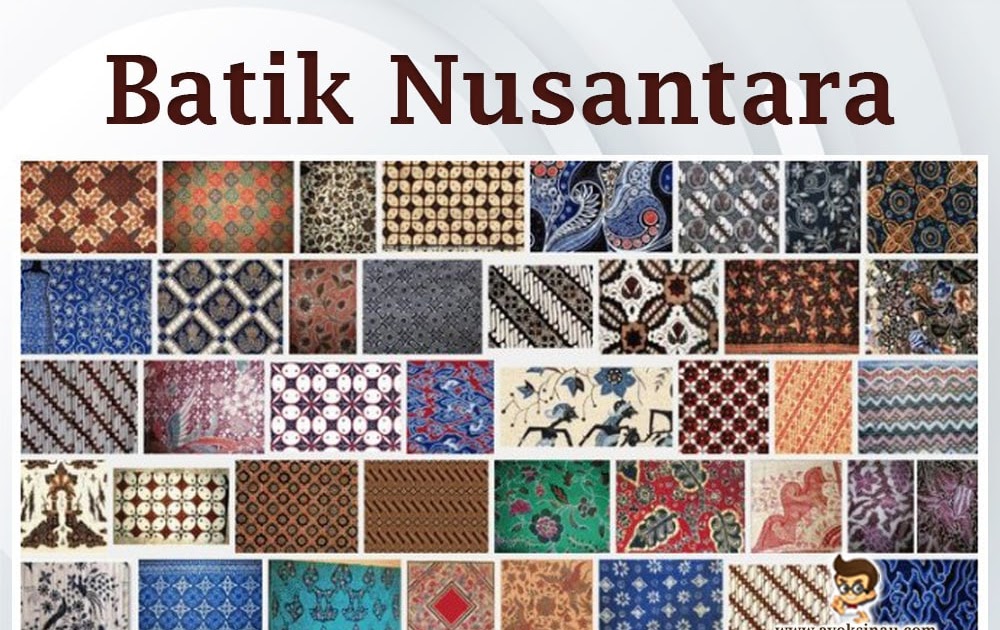 Gambar Batik Nusantara Yang Mudah