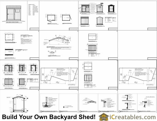 Great 6x8 storage shed plans ~ Haddi