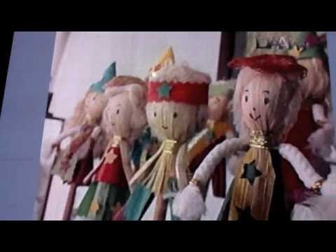 Video Kerajinan  Dari  Kulit  Jagung  Membuat  Boneka Unik 