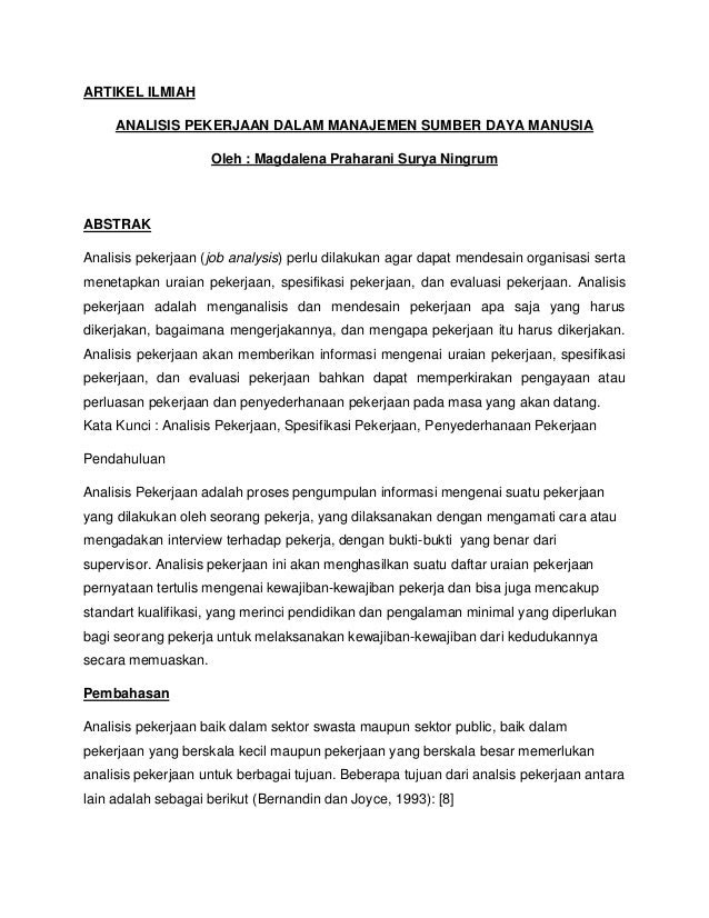 Contoh Artikel Ilmiah Populer - Contoh 36