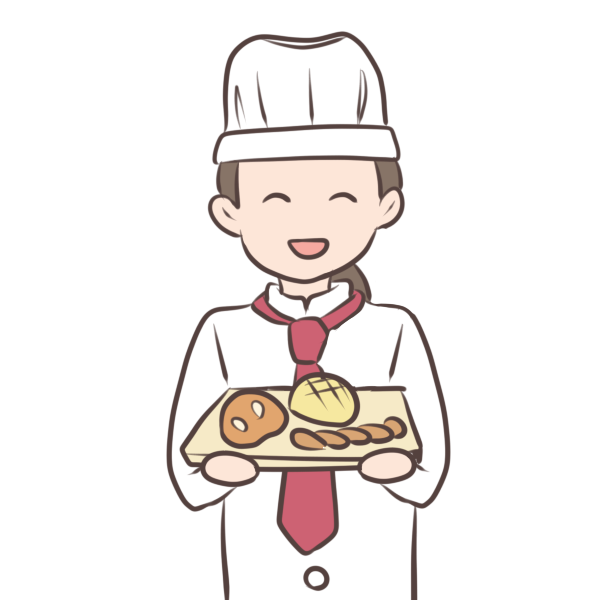無料イラスト画像 Hd限定かわいい パン 屋 さん イラスト
