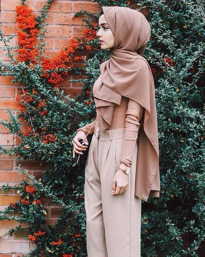 30 Ide Ootd  Vintage  Style Hijab  Simple Jalen Blogs