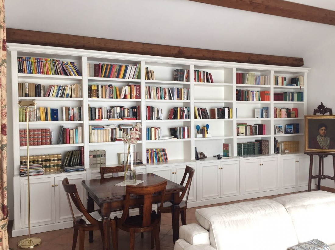 librerie in legno bianche sardegna