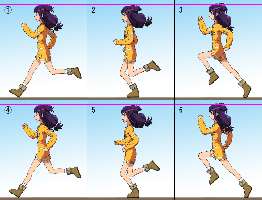 画像 簡単 走る イラスト 横 最高の壁紙のアイデアcahd