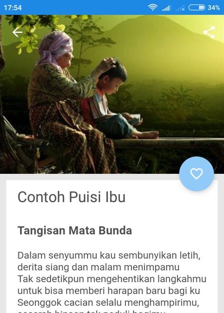 Contoh Puisi Pendek Tentang Ibu - Aneka Macam Contoh