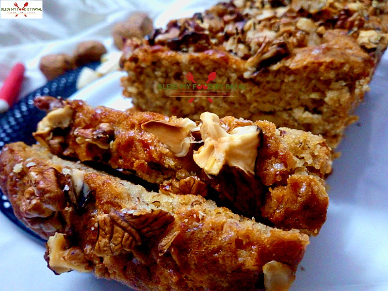 Banana walnut cake is a ridiculously easy one layer ultra moist banana cake loaded with flavor and topped with a rich cream cheese frosting. Whole Wheat Banana Walnut Cake Vegan Banana Walnut Cake Recipe