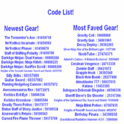 Roblox Boombox Gear Code For Admin Free Robux No Verification Computer - admin commands gear roblox codes