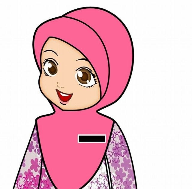  Gambar Kartun Guru Muslimah  Kartun  Kocak