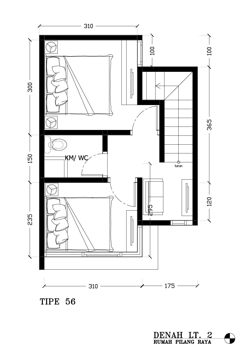 Gambar Denah Rumah Sakit Tipe C - Contoh Hu