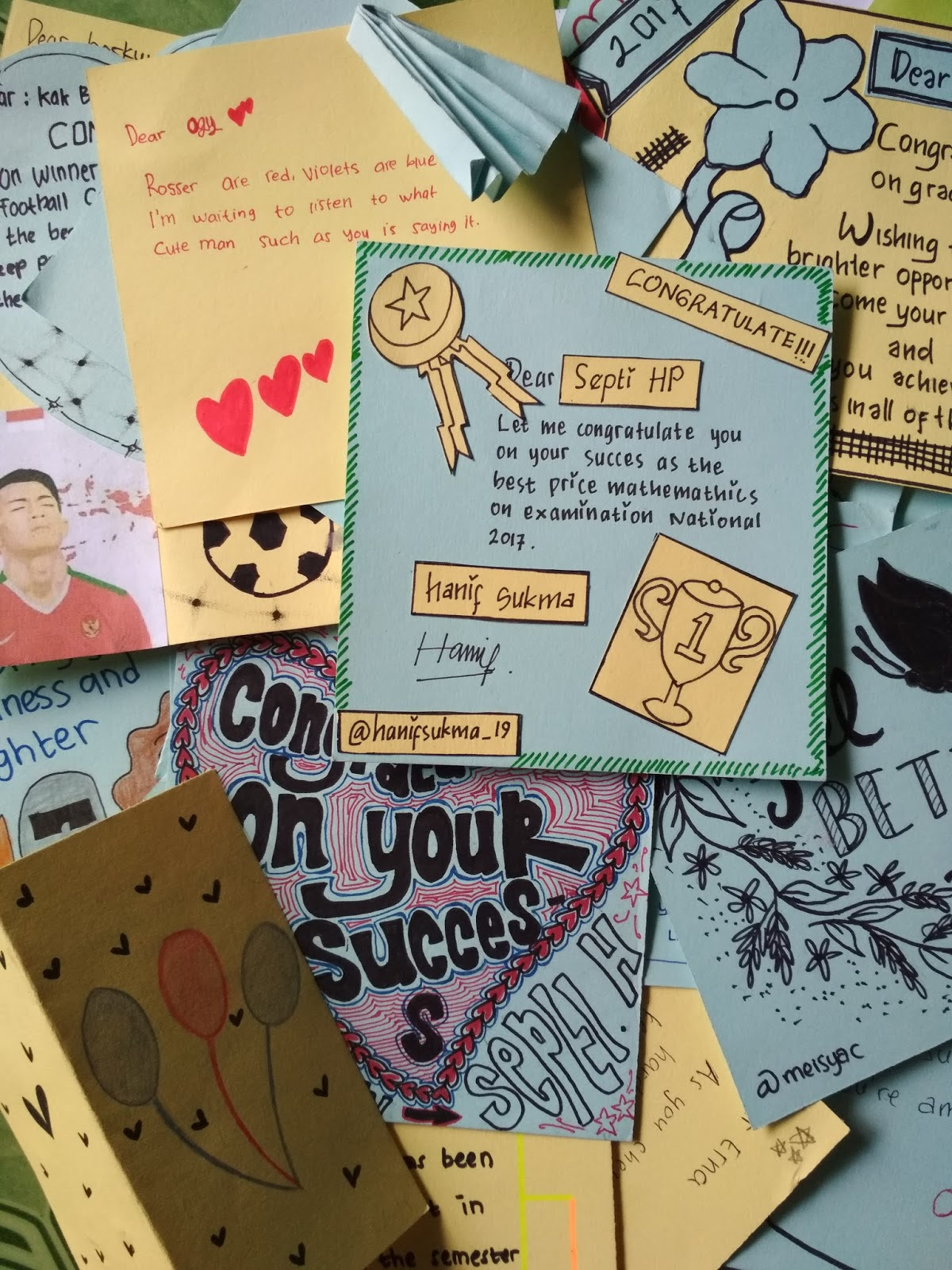 Simak contoh kalimat kata sifat dalam bahasa inggris berikut ini: 8 Contoh Congratulation Card Kartu Ucapan Selamat Dalam Bahasa Inggris Anto Tunggal