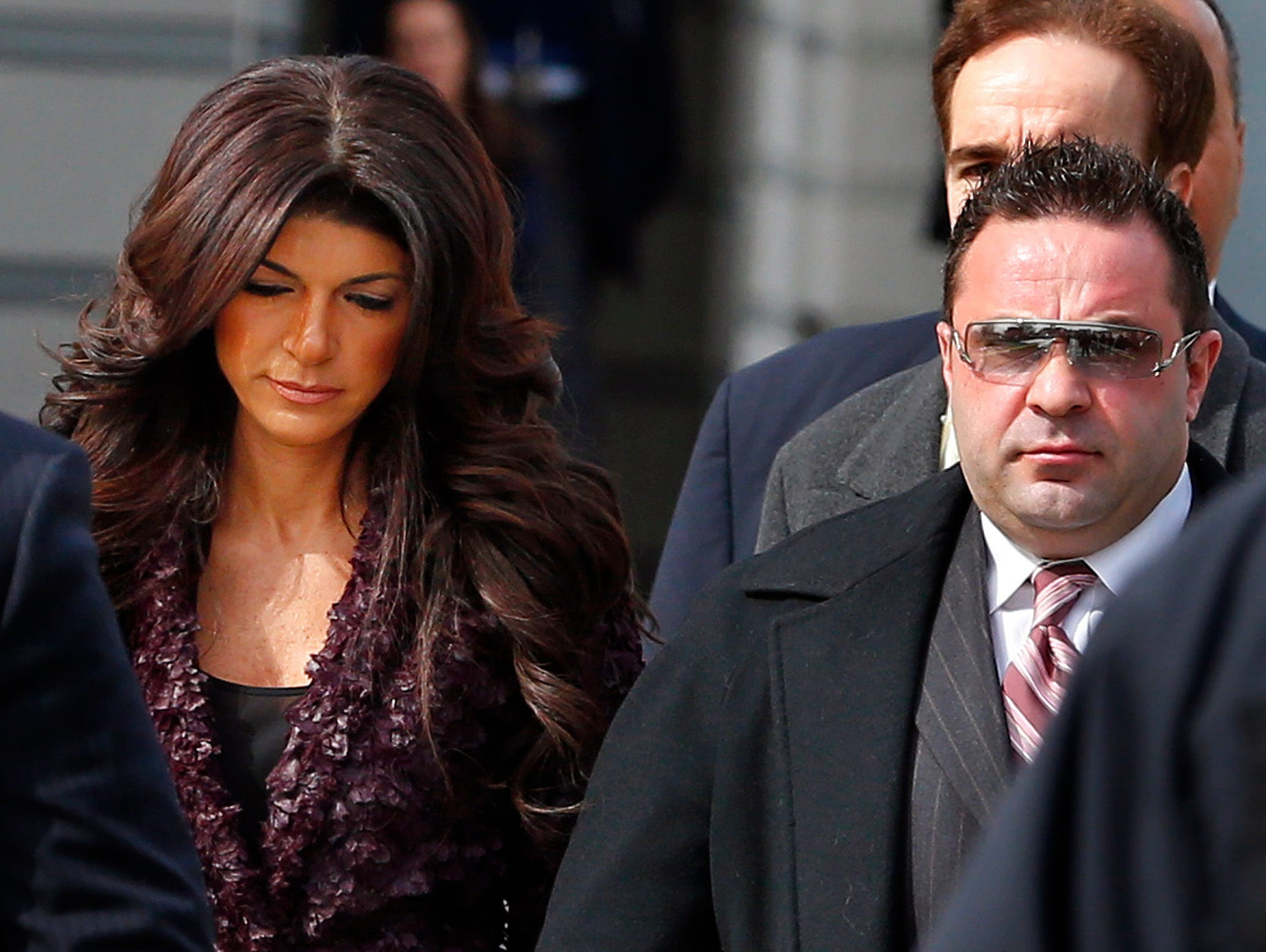 Teresa and Joe Giudice, from 'The Real Housewives of New Jersey,' earlier this year.