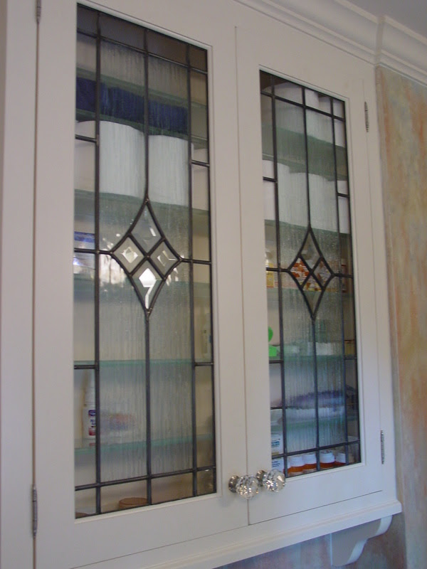 Achieve a modern look and elevate your kitchen style with kraftmaid® decorative frosted glass inserts for kitchen cabinet doors and door panel replacement. Cabinet Doors Inserts Beveled Stained Glass Etched Art Glass Brooks Beveled Edges