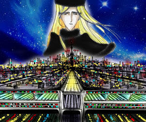 人気のダウンロード 銀河 鉄道 999 イラスト かわいい無料イラスト素材