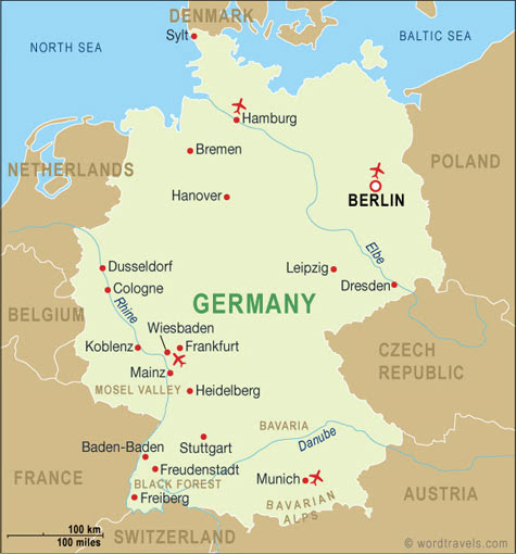It is a country located in central europe, with no exit to the sea and has been part of the european union since 2004. Germany Travel Links