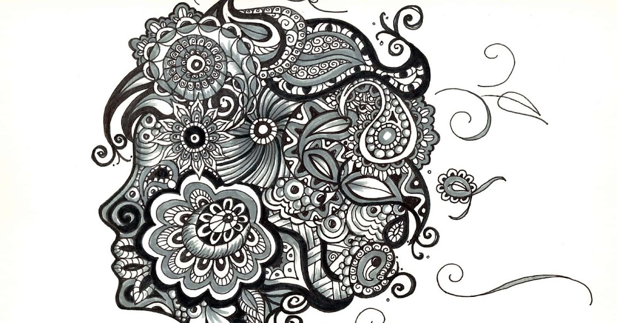 Contoh Gambar Doodle Batik - Musica Theme V2