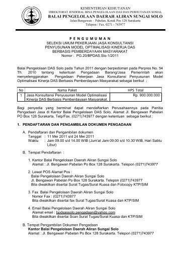 Contoh Surat Kuasa Pengambilan Dokumen Lelang