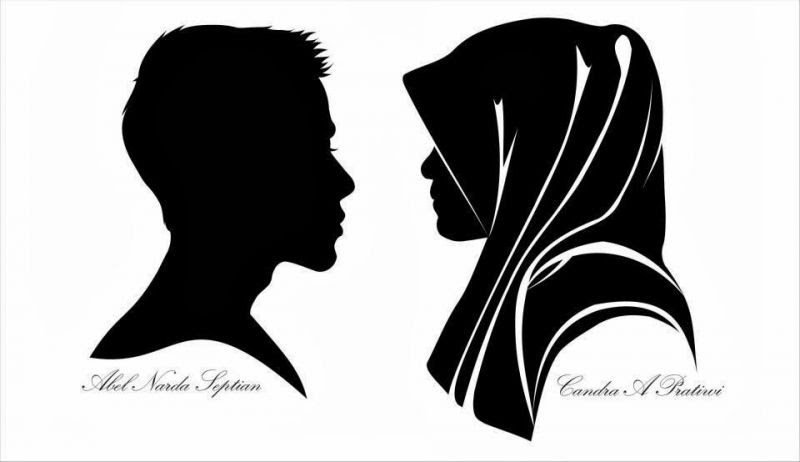 400 Gambar Hitam Putih Wanita Berjilbab Hd Terbaru Infobaru