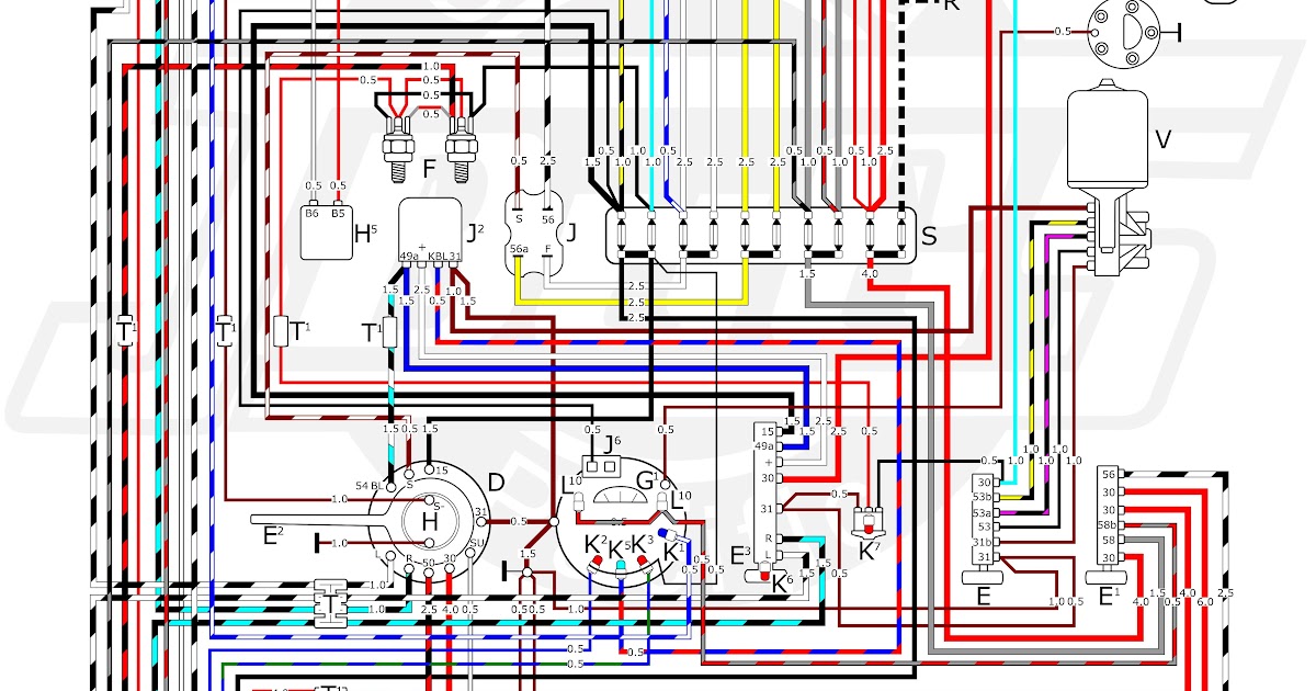 Alternator Wiring Diagram Vw Beetle WIRGREM