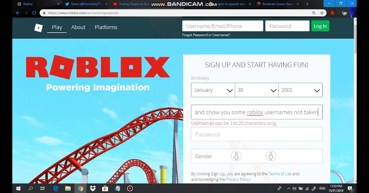 Roblox Name Generator - non taken word names roblox