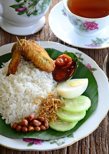 Resepi Nasi Lemak Hijau Mat Gebu - Pewarna h