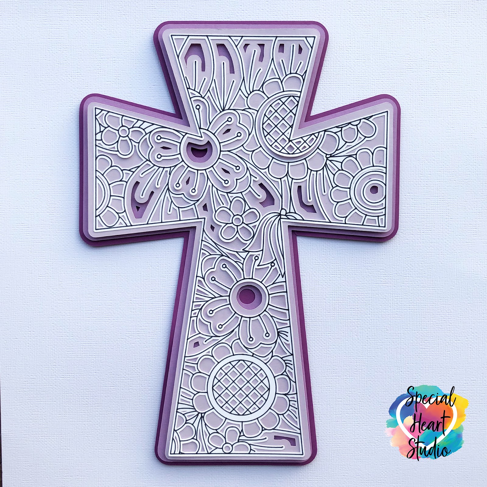 Free Free 116 Layered Cross Mandala SVG PNG EPS DXF File