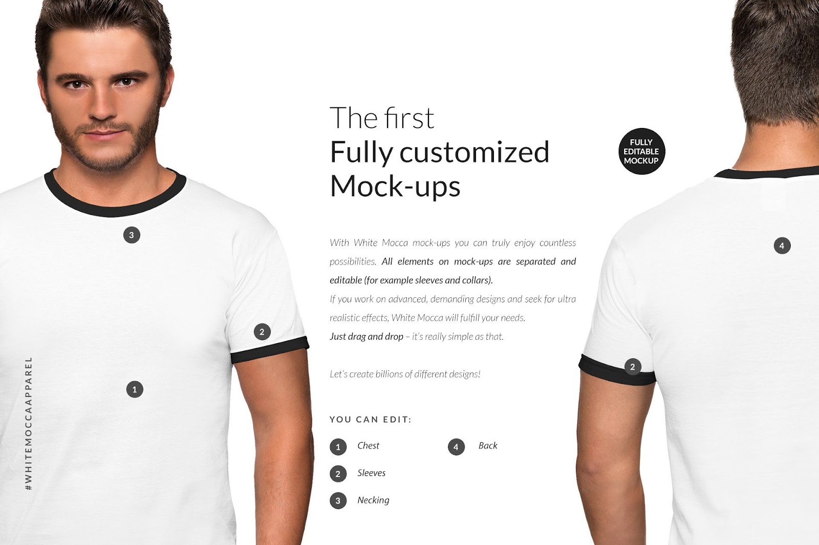 Download Free Shirt Mockup Ad - Download Long Sleeve T-Shirt Mockup Free PSD. This is a ... / The psd ...