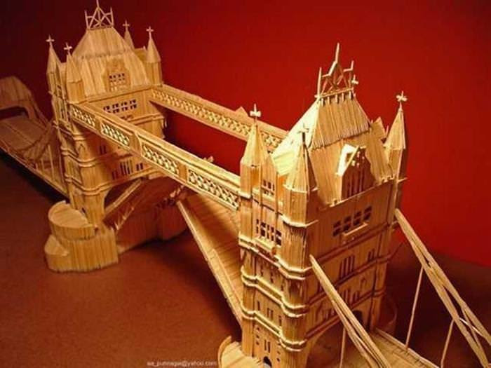 Toothpick Art