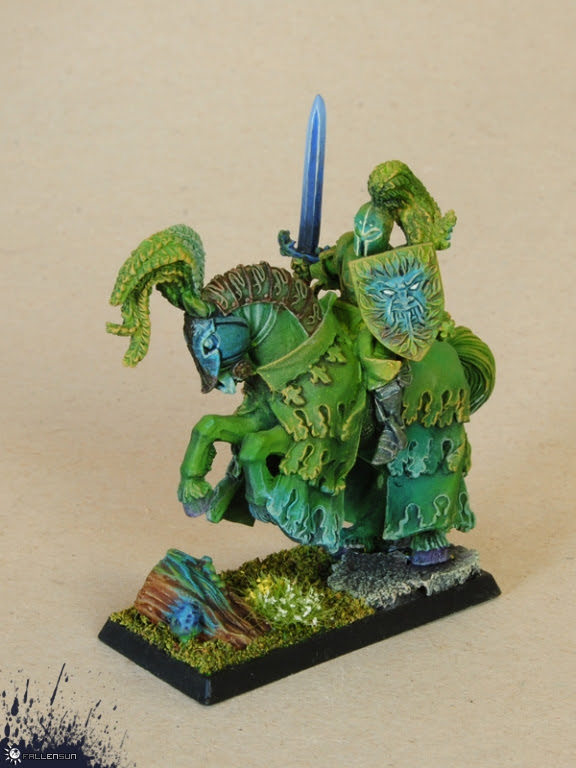 After the creation of the warhammer fantasy universe by games workshop, novels were published by gw books and boxtree limited, but subsequently novels have been published by the black library, including translations to french and german. Fallensun The Green Knight Of Bretonnia