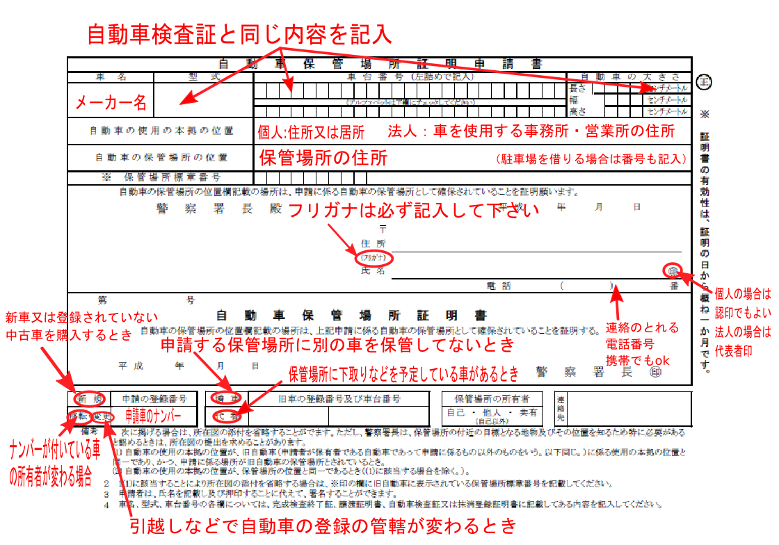 車 譲渡証明書 書き方 Kuruma