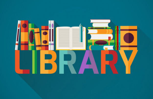 綺麗な図書館 イラスト 無料 動物ゾーン